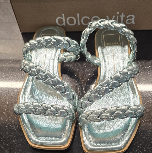Dolce Vita Shoes - NIB Dolce Vita Electric Blue Braided Sandals  7.5